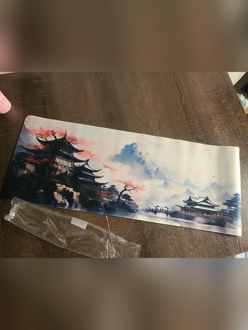 New 31x12 Cherry Blossom Japan Landscape Gaming Mousepad